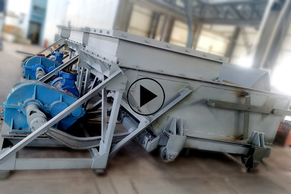 往復(fù)式給煤機(jī)試機(jī)